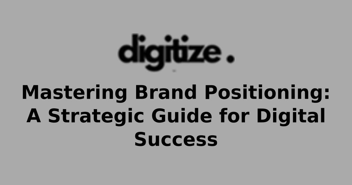Illustration of a brand strategist placing a brand on a competitive map against rival brands, representing brand positioning strategy
