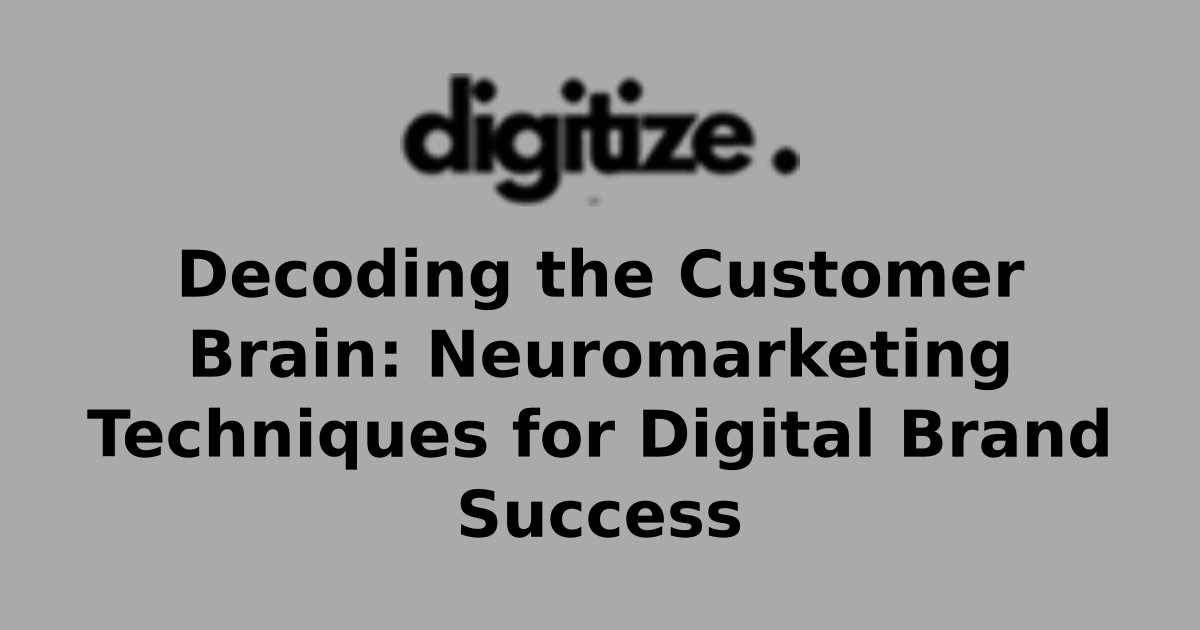 Cover graphic for a guide to neuromarketing techniques, illustrating how brain and attention research informs digital brand design